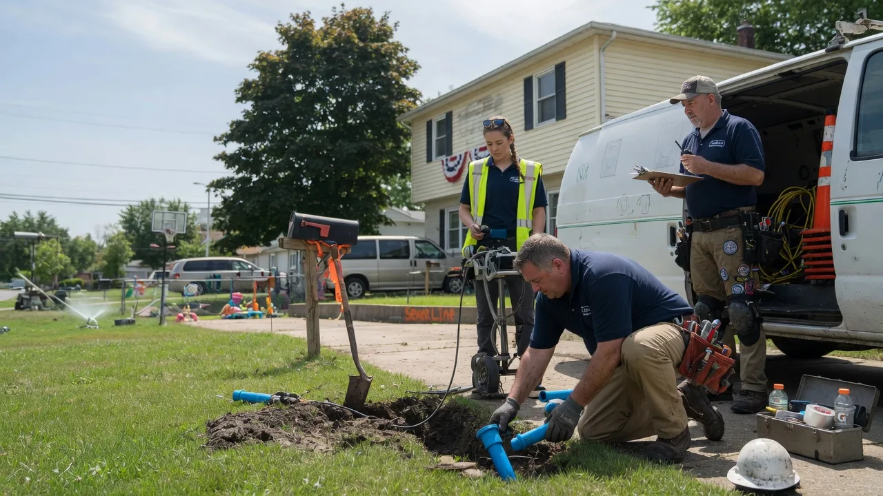 Slab Leak Repair in Hammondsville, OH near me